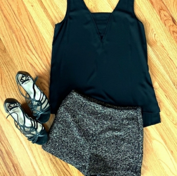 Forever 21 Pants - F21 Black Gold Hight Waisted Shorts